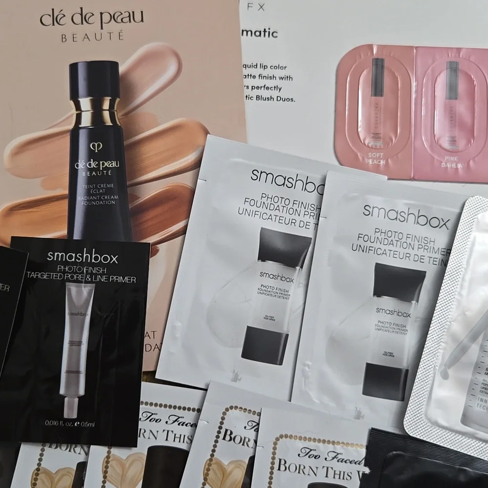 Mixed Lot of Foundation, Makeup & Face Primer Samples NEW